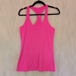 Lululemon Hot Pink Racerback Tank Top